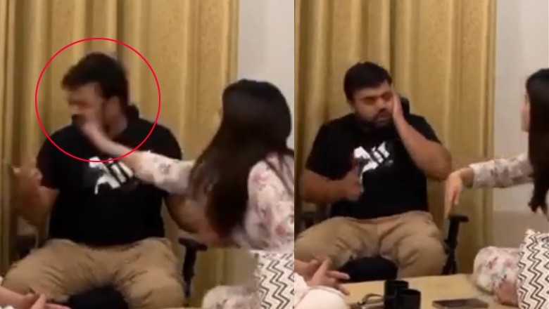 WATCH: Ducky Bhai gets ‘slapped’ by wife Aroob Jatoi