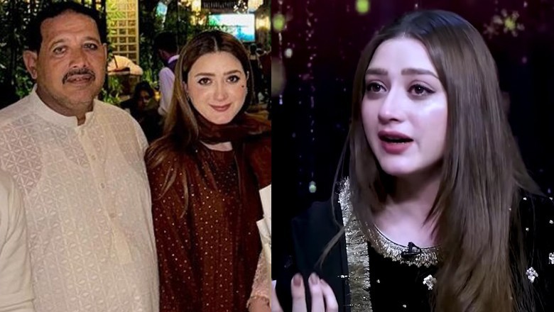 "It's very difficult time for me," Momina Iqbal requests fans to stop sharing edited videos of late father
