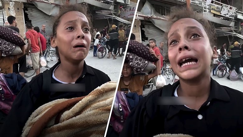 "Where are the Arabs?" Gaza girl urges Muslim countries to support Palestine