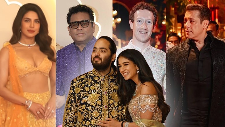 A list of celebrities attending Anant Ambani-Radhika wedding ceremony