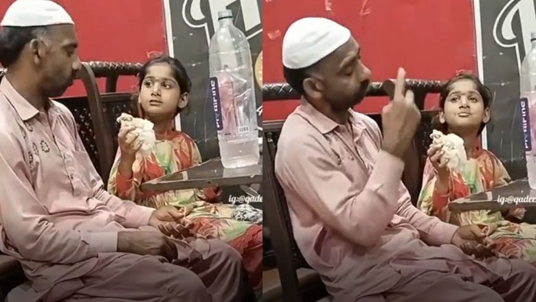 Heartwarming video captures selfless love between father and daughter