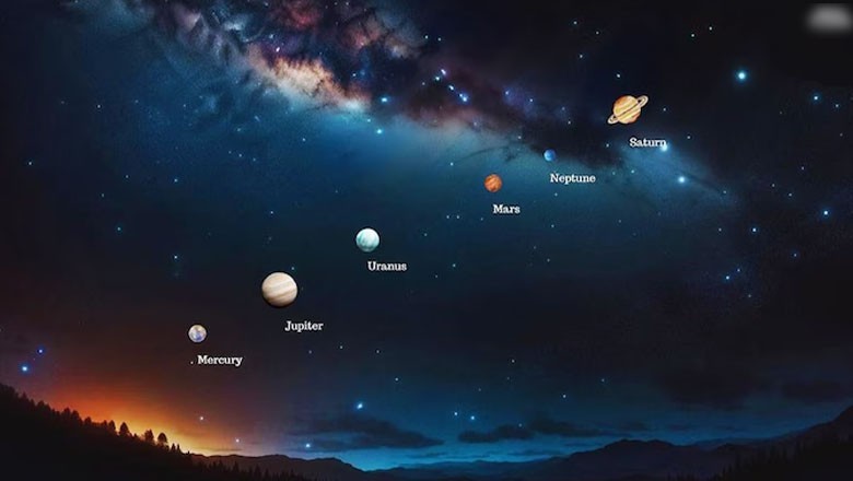 Skygazers to witness rare 'Planet Parade' for third time in August