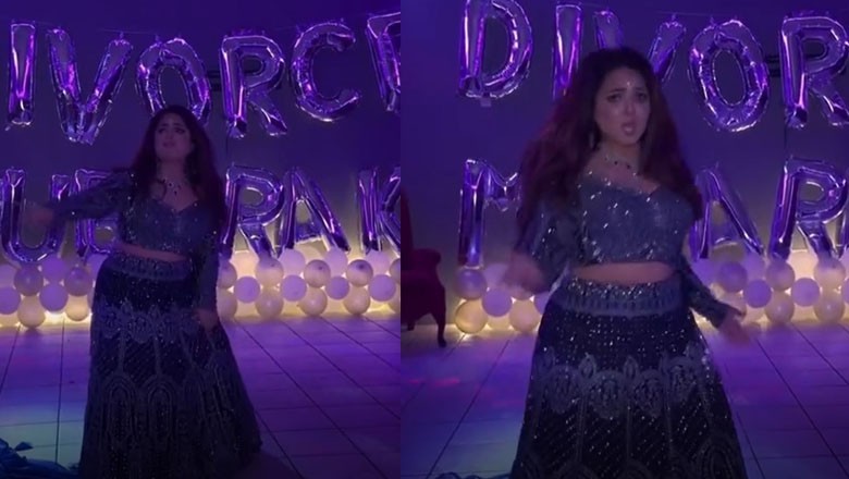 Watch: Woman celebrates her divorce by dancing to Bollywood songs