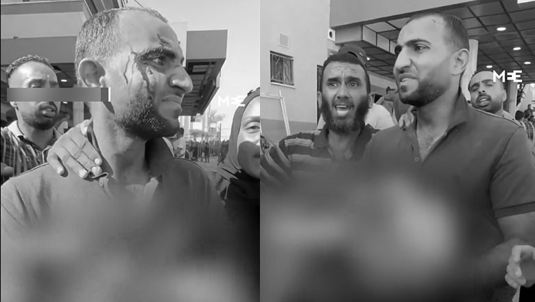 Outrage on social media as Gaza man carries decapitated body of his child after Israeli attack