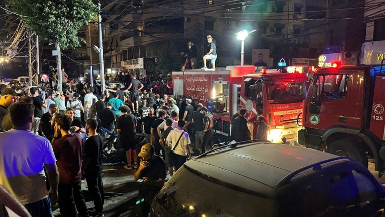 Israel carries out retaliatory strike on Beirut suburb after Golan Heights attack