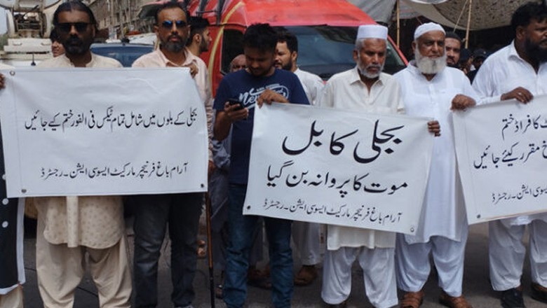 Karachi traders decide against paying electricity bills