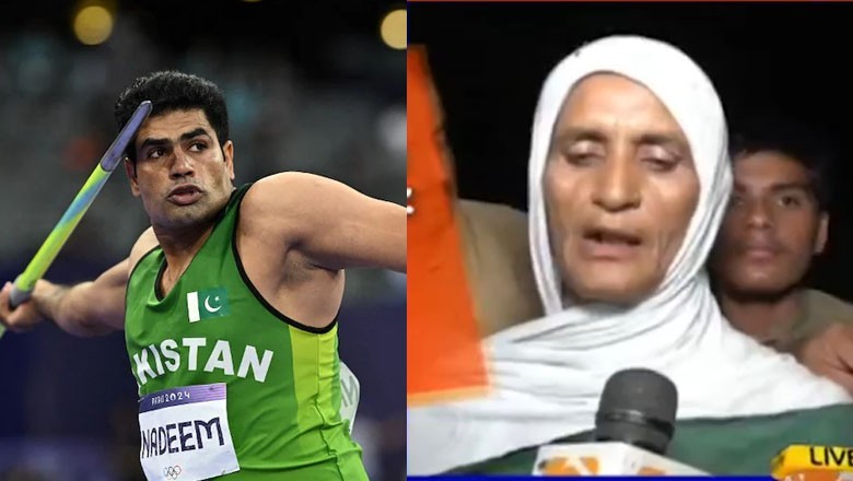 "I'm eager to hug my son," says gold medalist Arshad Nadeem's mother