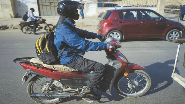 Woman bike rider crushed to death by dumper in Karachi