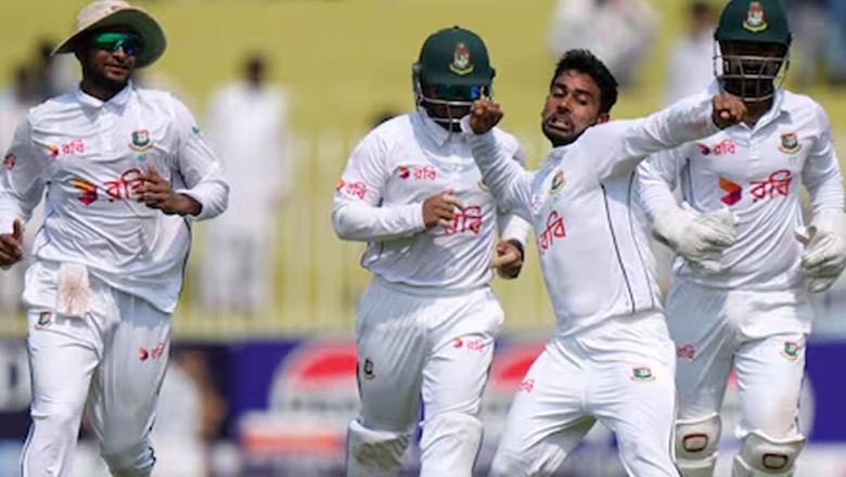 Bangladesh beat Pakistan by 10 wickets in Rawalpindi Test