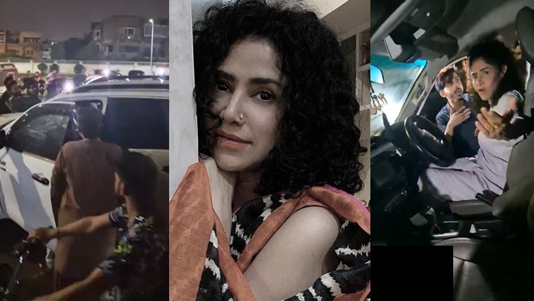 Actress Angeline Malik heckled by mob after car accident in Karachi