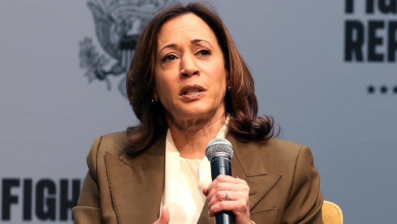 Kamala Harris says she won't stop supplying weapons to Israel