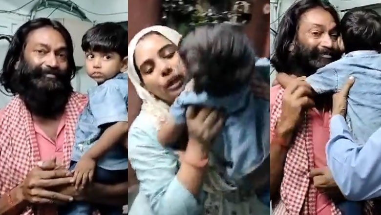 2-year-old child cries, refuses to leave his kidnapper despite being reunited with parents