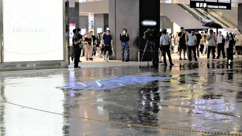 Two die as woman falls on passerby during suicide jump from rooftop in Japan