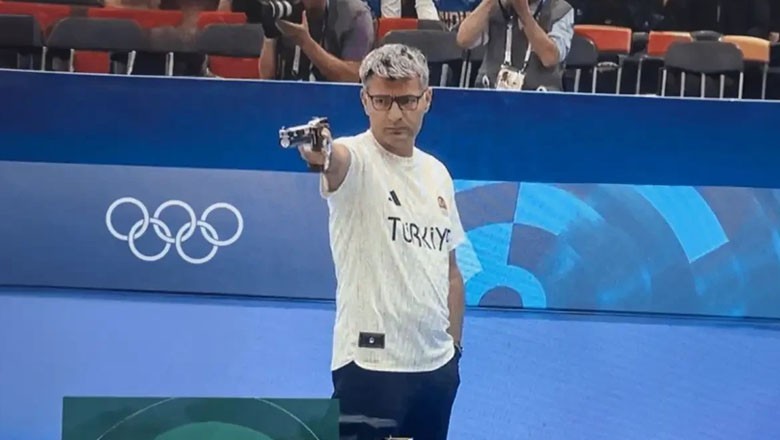 Viral Turkish shooter Yusuf Dikec applies for 'trademark' on his iconic Paris Olympics pose