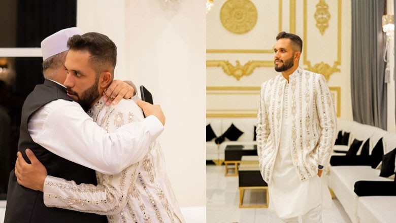 Pakistani batter Mohammad Haris ties the knot