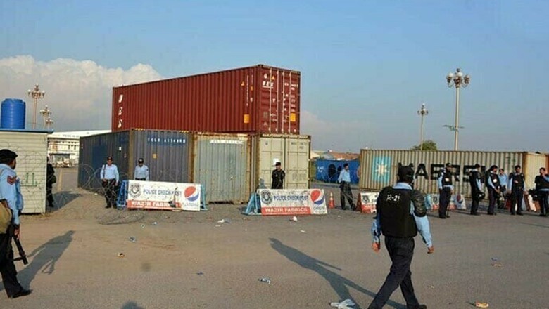 Islamabad's entry, exit points blocked ahead of PTI rally