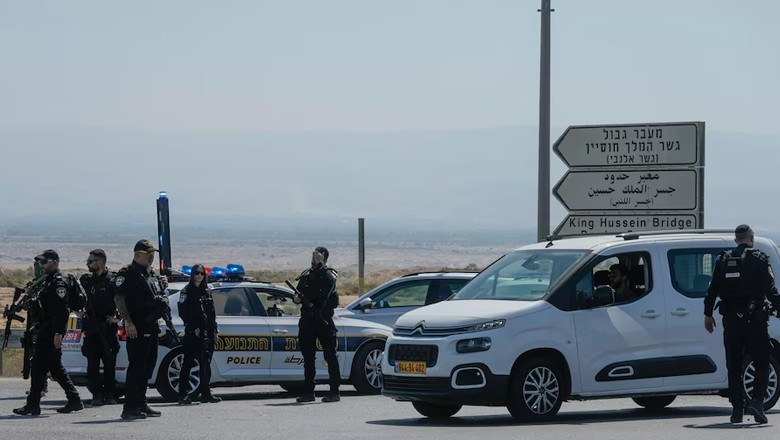 Three Israelis killed in shooting at West Bank-Jordan border