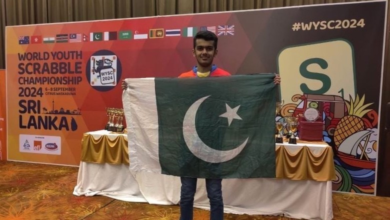 Pakistan's Affan Salman secures 'first position' at World Youth Scrabble Championship