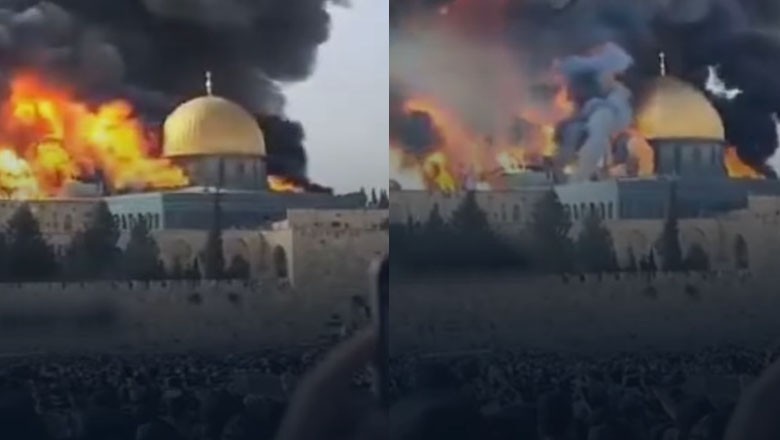 Outrage as Israeli extremists post AI-generated video of Al-Aqsa Mosque burning