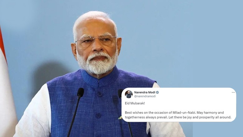 Indian PM Narendra Modi extends greetings on Eid Milad-un-Nabi