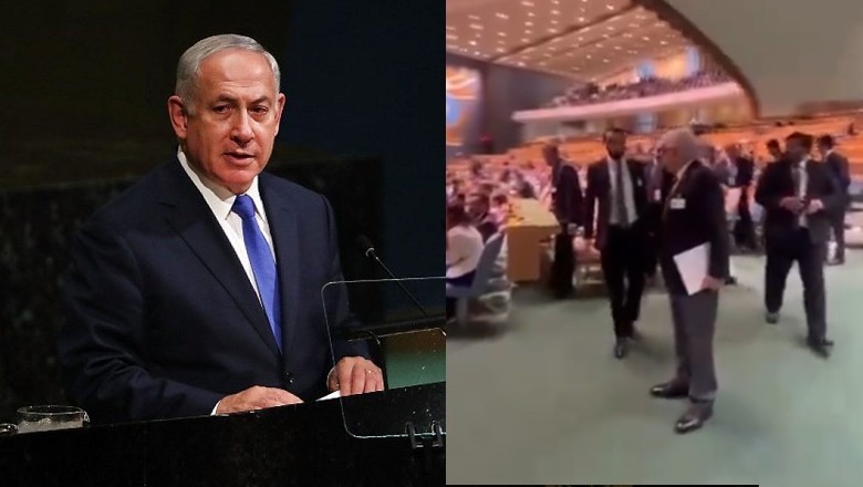 WATCH: Pakistan walks out during Israeli PM Netanyahu’s speech at UNGA
