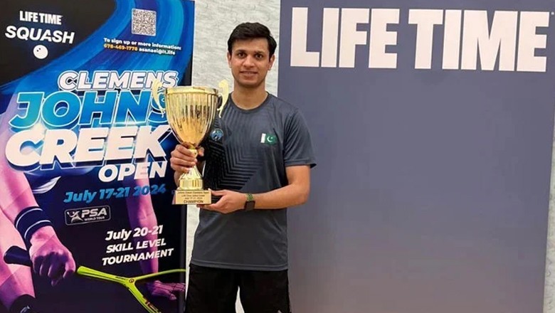 Pakistan's Asim Khan bags first PSA World Tour title