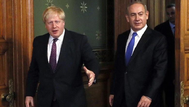 Bugging device found in my bathroom after Netanyahu used it, claims Boris Johnson