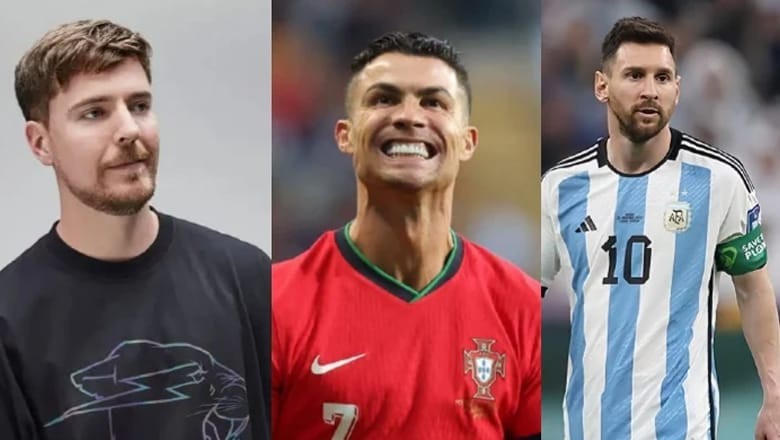 Mr Beast eyes Messi collaboration amid Ronaldo’s rising YouTube popularity
