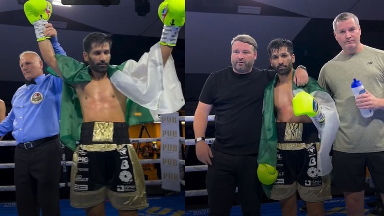 Pakistani boxer Muhammad Waseem secures 13th professional victory in Malta