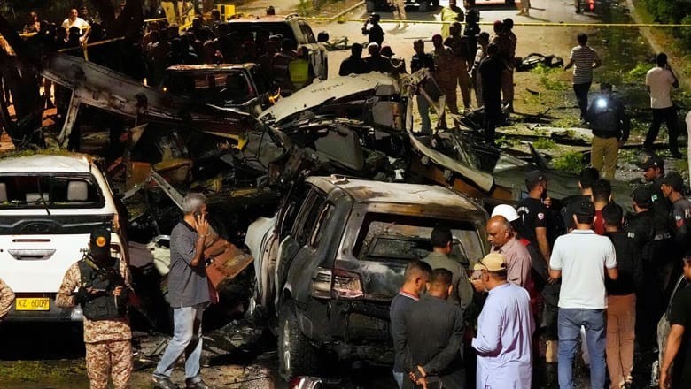 Owner of vehicle used in suicide blast near Karachi airport identified