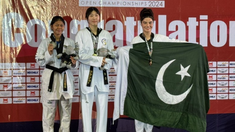Pakistan's Maliha Ali wins Bronze Medal at KASAD's Asian Taekwondo Championship