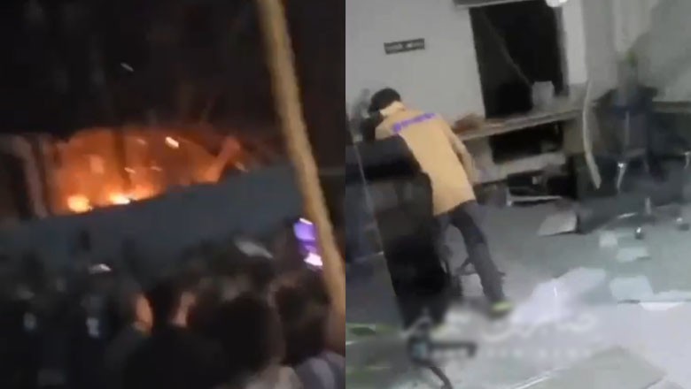 Hundreds of protesters storm Saudi TV channel in Iraq for labelling Hamas fighters as ‘terrorists’