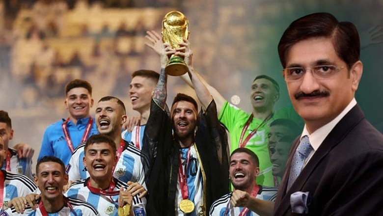 CM Murad invites Messi-led Argentina football team to Lyari’s Kakri Ground