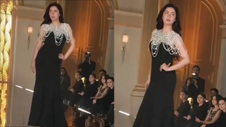 Mahira Khan gets mix reactions on her ramp walk