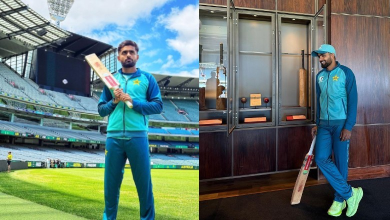 Babar Azam honored with display of his bat at prestigious MCG
