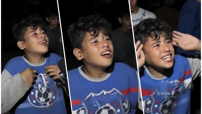 “I want Arab world to stand with me, we’re exhausted,” says Palestinian kid from Gaza