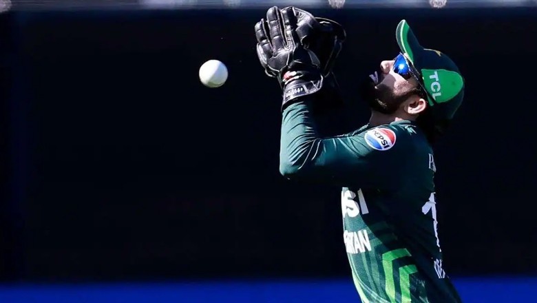 Mohammad Rizwan equals world record for most catches in a single ODI