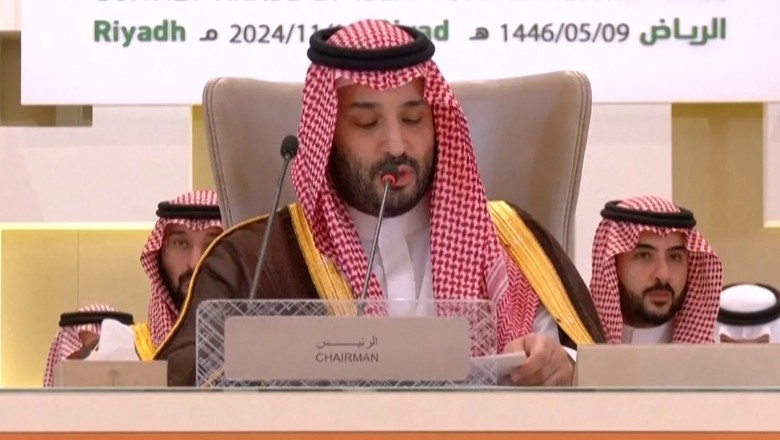 Saudi crown prince urges Israel to respect Iran's sovereignty at Arab summit
