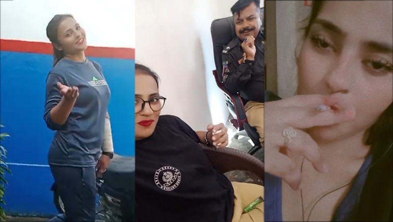Karachi cop suspended for recording video with female TikToker