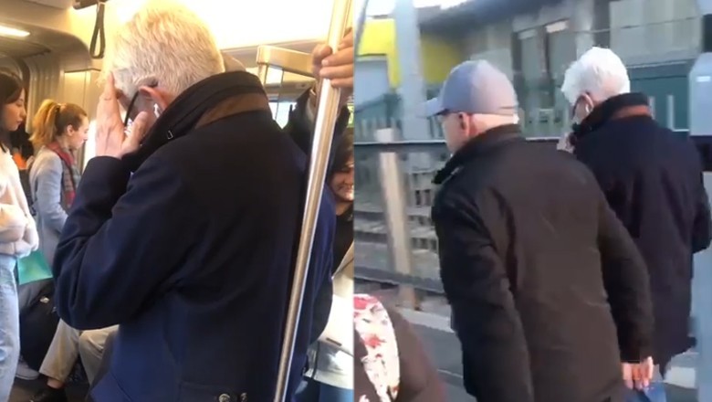 WATCH: PML-N's Khawaja Asif heckled at London train station