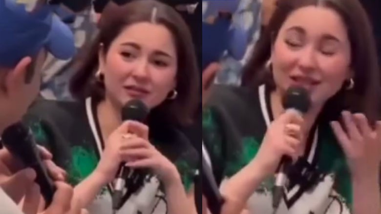 "Shah Rukh Khan, please meet me:" Hania Aamir expresses admiration for Bollywood star