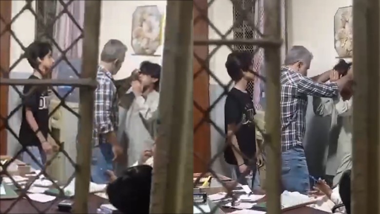 WATCH: Youth thrashed by influential in Karachi's Johar Complex
