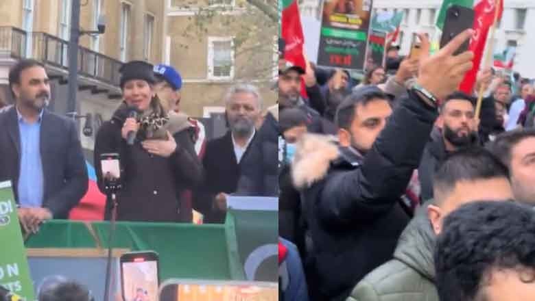 “Imran Khan gave me greatest gift of imaan:” says Kristiane Backer during protest