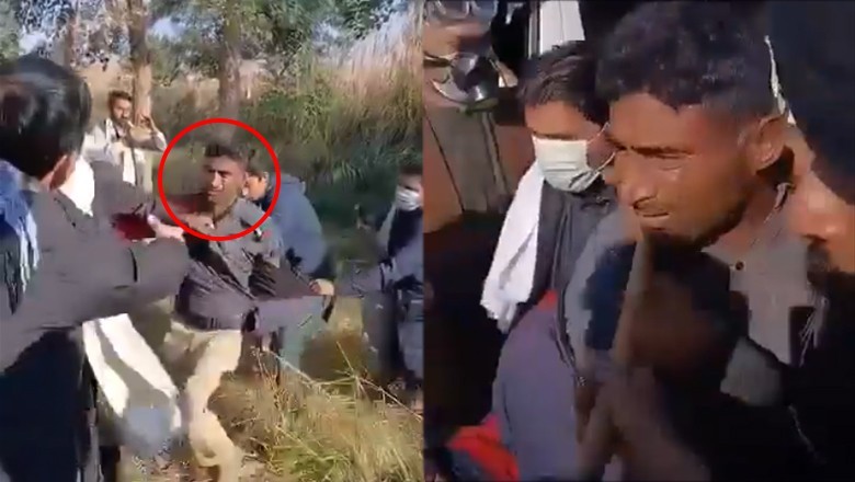 VIDEO: PTI workers 'torture' policeman in Attock during protest