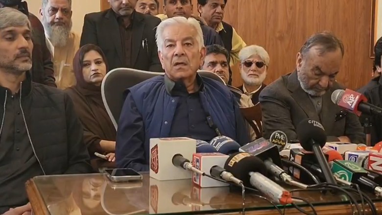 Imran Khan agreed to change protest venue, but Bushra Bibi insisted on D-Chowk: Khawaja Asif