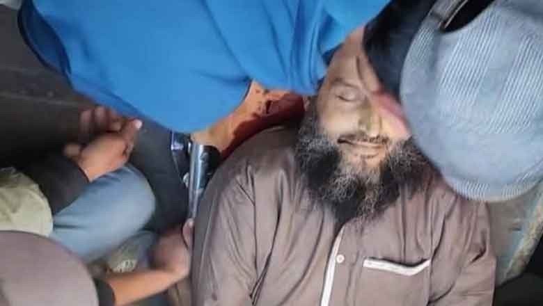 Netizens say Khaled Nabhan was smiling after his martyrdom