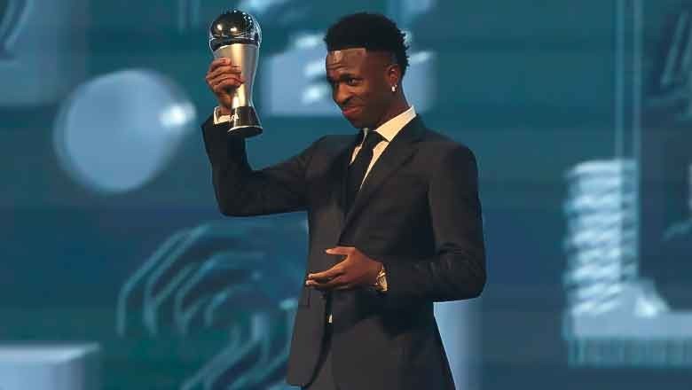 Brazil’s Vinicius Jr crowned FIFA Best men's player of the year
