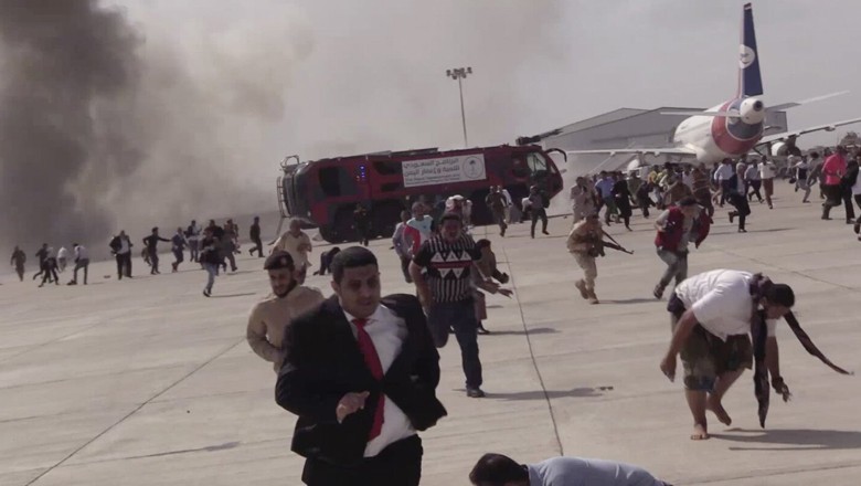 Israel strikes Yemen's Sanaa airport, power stations and ports