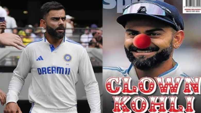 Australian newspaper mocks Virat Kohli as 'clown'