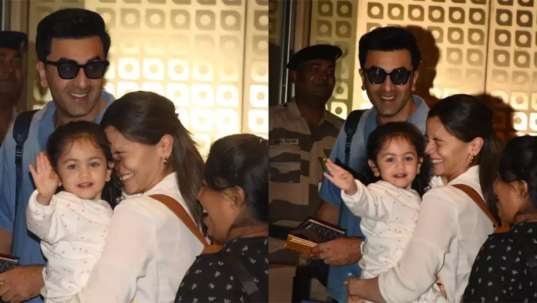 Ranbir and Alia's daughter Raha wins hearts with adorable gestures